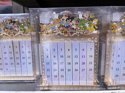 万年カレンダー（ディズニー40周年グランドフィナーレグッズ）