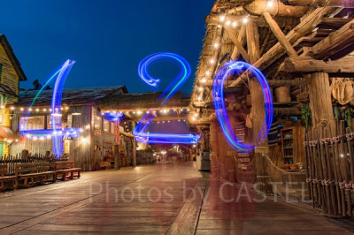 ロストリバーデルタにてタルの上にカメラを固定して撮影（TDS・夜） 設定：16㎜ SS25 F8.0 ISO100 