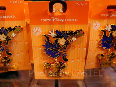 ピンバッジ（2022年ディズニーハロウィングッズ）
