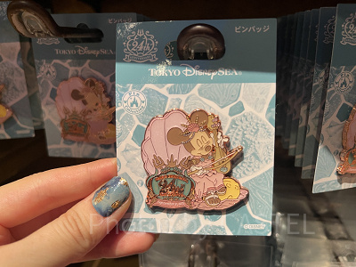 ピンバッジ(ディズニーシー24周年グッズ)