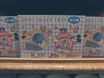 ピンバッジセット(パークモチーフグッズ)