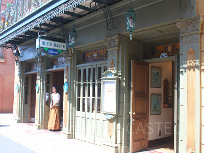 カリブの海賊にあるレストラン「ブルーバイユーレストラン」