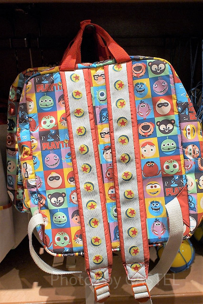 ピクサー・プレイタイムデザインリュック(裏)