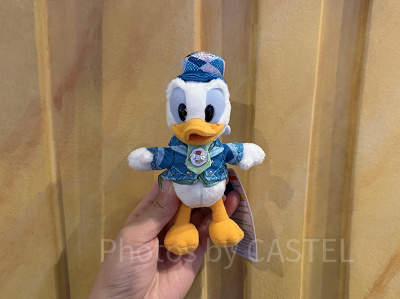 ドナルドぬいぐるみバッジ(ディズニーシー25周年グッズ)