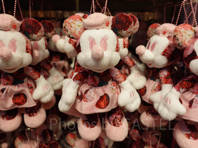 ぬいぐるみバッジ（ピンク）