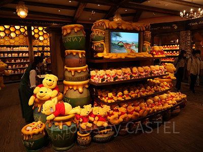 プーさんコーナーの内装