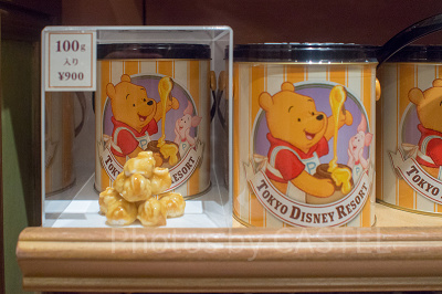 「プーさんポップコーン」(ハニーキャラメル味)