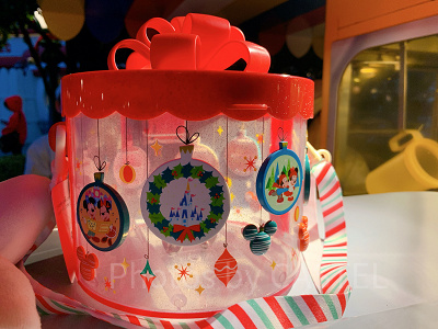 ポップコーン、バケット付き