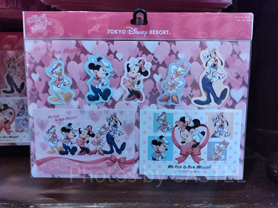 ミニー・べスティーズ・バッシュ！グッズ：ポストカード＆ステッカー