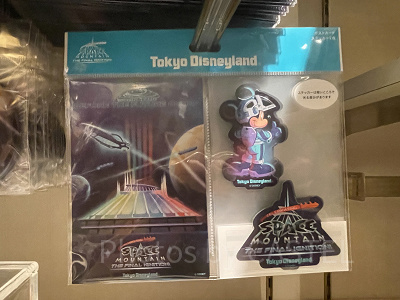 ポストカード&ステッカー(スペースマウンテンファイナルグッズ)