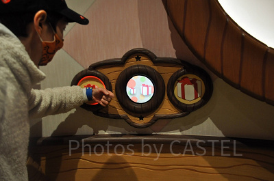 キノピオカフェ店内のパワーアップポイント