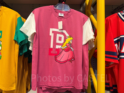ピーチ姫のTシャツ
