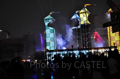 映画『ハリー・ポッター』で登場したクィディッチ/USJ新ナイトパレード