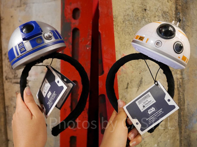 R2-D2とBB-8のカチューシャ