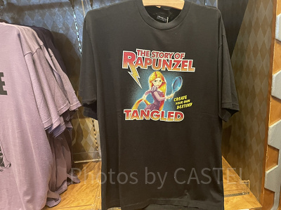 ラプンツェルTシャツ（ブラック）