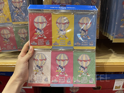 レトロ気球メモセット