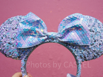 ミニースパンコールカチューシャのリボン部分