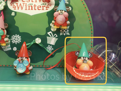 リルリンリンのガチャガチャ（カプセルトイ）（緑色×黄色）