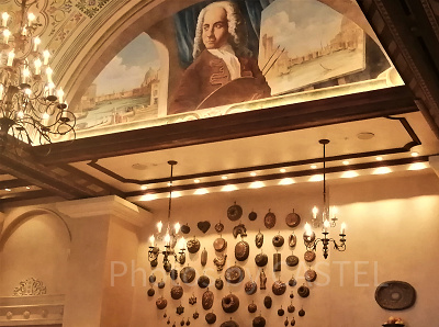 リストランテ・ディ・カナレット:豪華な内装