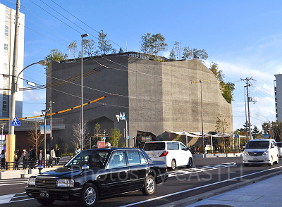 神戸アートミュージアムアトア周辺道路の様子