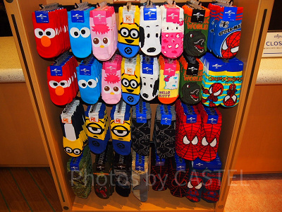 ロデオドライブ・スーベニアの靴下コーナー