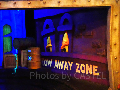 ロジャーラビットのカートゥーンスピン：仕掛けの秘密