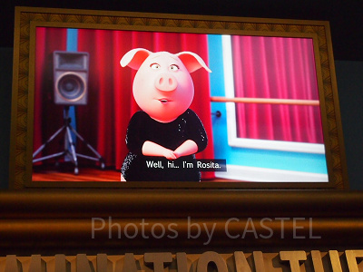 ダンスに自信のないお母さんブタのロジータ