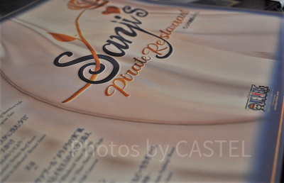 サンジの海賊レストラン（メニュー表兼ランチョンマット）