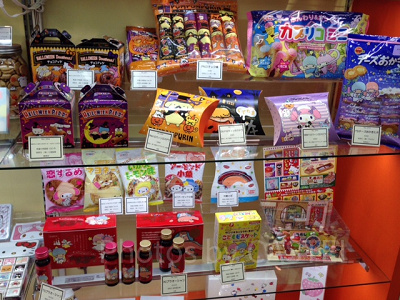 サンリオエキスポ展示 お菓子