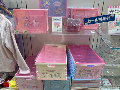 サンリオショップのグッズ