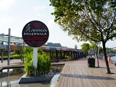 シーアクアリウム:セントーサボードウォーク(徒歩ルート)