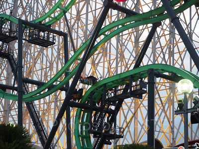 「嵐」のゴール直前の座席