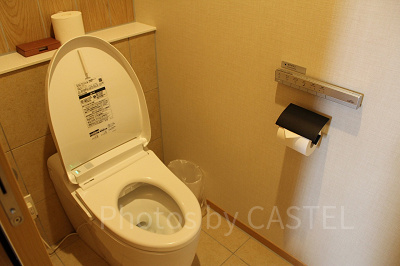 独立したシャワートイレ