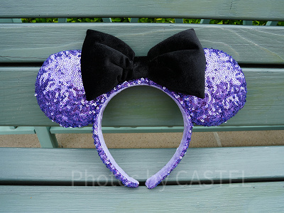 スパンコールカチューシャ(パープル)(2022年)