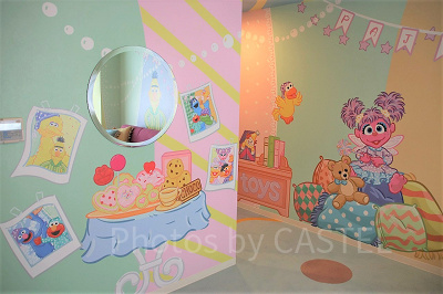 セサミストリート・パジャマパーティ・ルーム