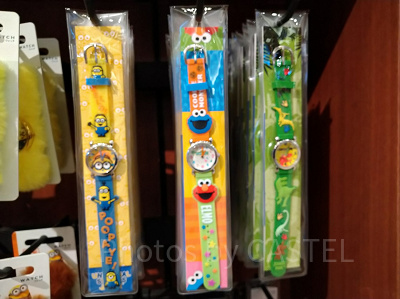 セサミストリートのラバーウォッチ