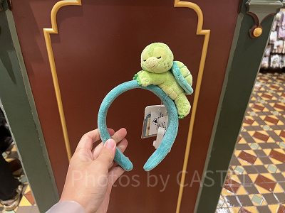 上海ディズニーカチューシャ：寝転びオルメルカチューシャ