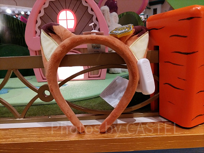 上海ディズニーカチューシャ:ニックの警官バッジ付カチューシャ