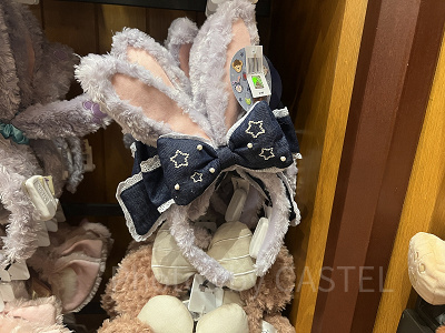 上海ディズニーカチューシャ:星柄リボン付のステラルーカチューシャ