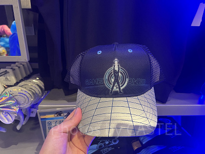 上海ディズニートロングッズ:ディスクバトルのメッシュキャップ