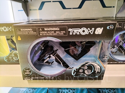 上海ディズニートロングッズ:光るダイキャスト製トロンジェット