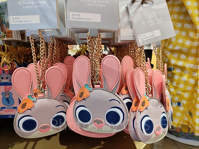 上海ディズニーズートピアグッズ：ジュディの手鏡