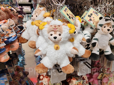 上海ディズニーランドグッズ:未(ひつじ)年衣装のダッフィー