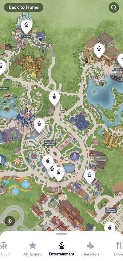 上海ディズニーランド公式アプリ