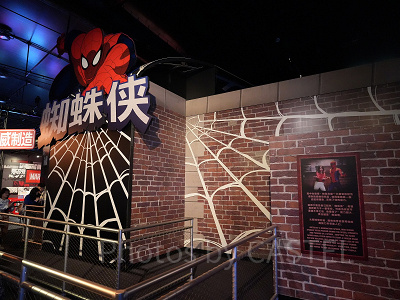 上海ディズニーのマーベルエリア「マーベルユニバース」:ミート・スパイダーマン