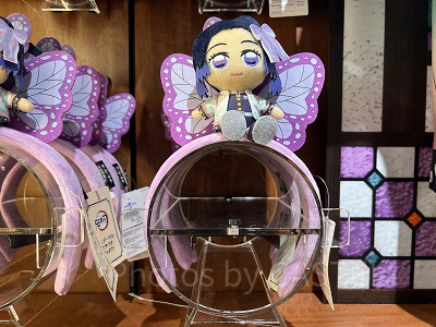 胡蝶しのぶマスコットカチューシャ(USJ×鬼滅の刃 刀鍛冶の里編&柱稽古編グッズ)