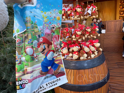 ショップ袋はマリオ