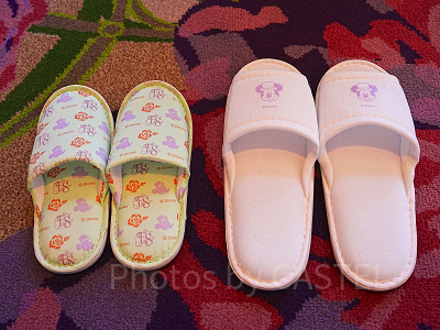 スリッパ（ファンタジースプリングスホテルアメニティ）