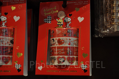 スヌーピー「A Love of Your Own」マスキングテープ