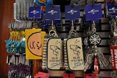 スヌーピーとチャーリーブラウンのキーケース／USJ